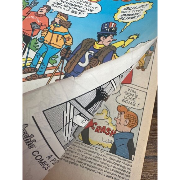 Archie Series Jughead Comic Issue #350 February 1987 Bagged Boarded - Picture 5 of 8